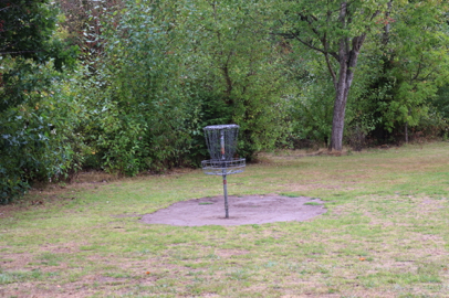 Disc golf course in Greenway Park